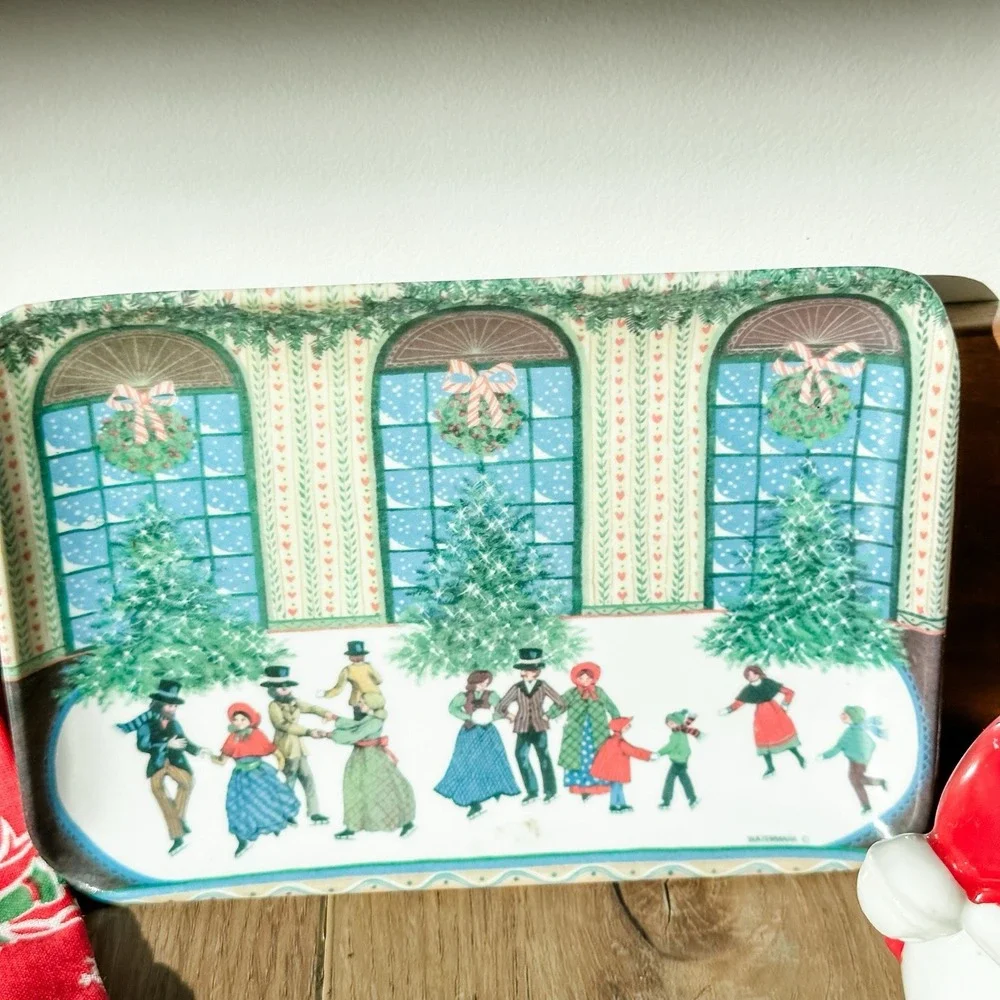 Vintage 1980's Christmas Trinket Lot Granny NOS‎